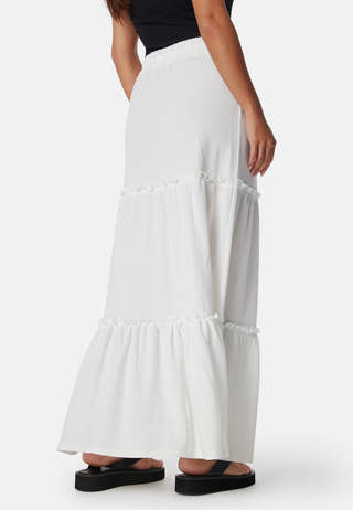 Flounce Maxi Skirt