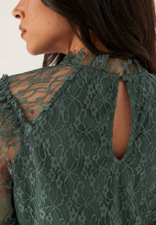 Frill Lace Blouse