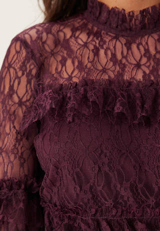 Frill Lace Blouse