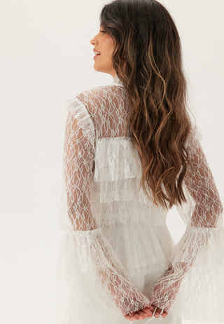 Frill Lace Blouse