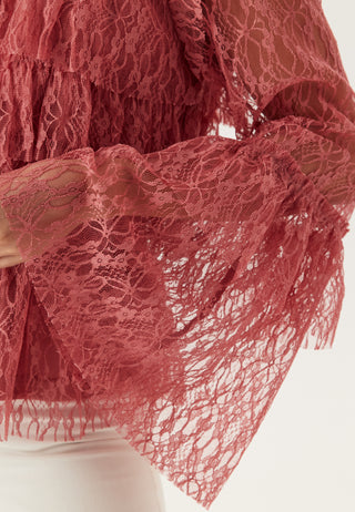 Frill Lace Blouse