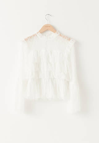 Frill Lace Blouse