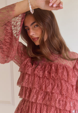 Frill Lace Blouse