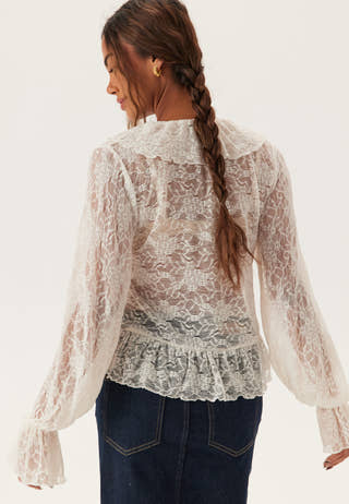 Frill Lace Blouse