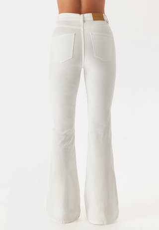 High Flare Superstretch Jeans