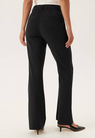 High Waist Flared Suit Trousers