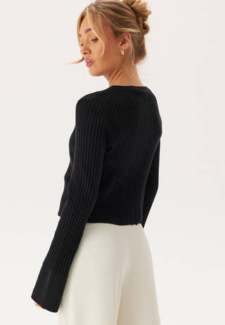 Knitted Bow Cardigan