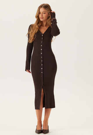 Knitted Cardigan Dress