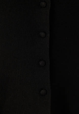 Knitted Peplum Cardigan