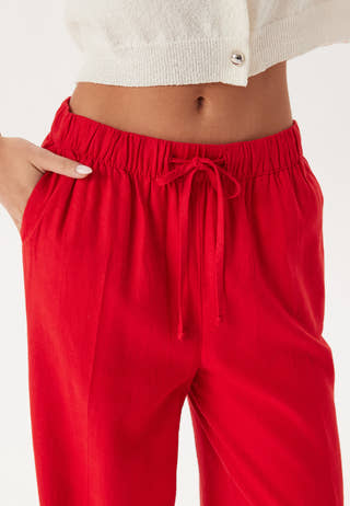 Linen Blend Trousers