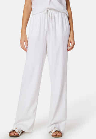 Linen Blend Trousers