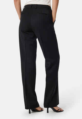 Mid Waist Suit Trousers