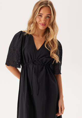 Midi Broderie Anglaise Dress