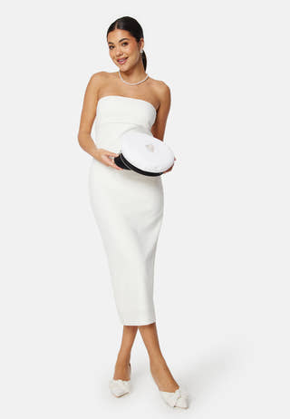 Bandeau Midi Dress