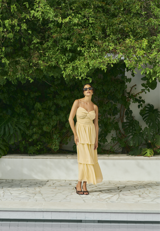 Frill Strap Dress