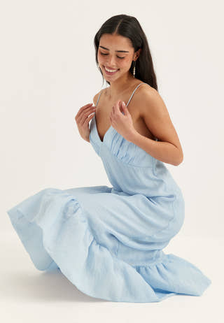 High Low Sheer Dress