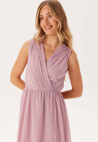 High-Low Sleeveless Chiffon Dress