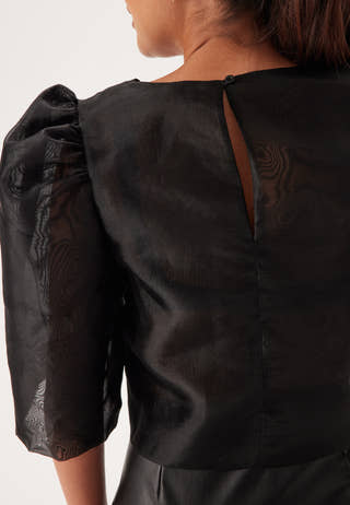 Pearl Organza Blouse