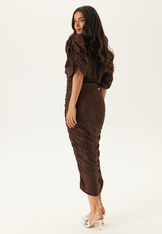 bubbleroom-occasion-ruched-puff-sleeve-dress-brown_2
