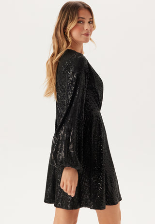 bubbleroom-occasion-sparkling-balloon-sleeve-dress-black_1