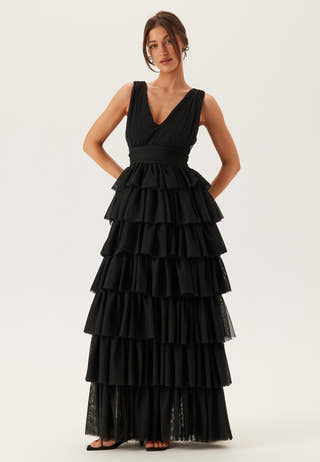 Tulle Frill Gown