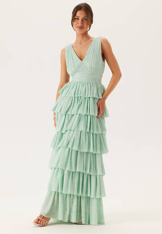 Tulle Frill Gown