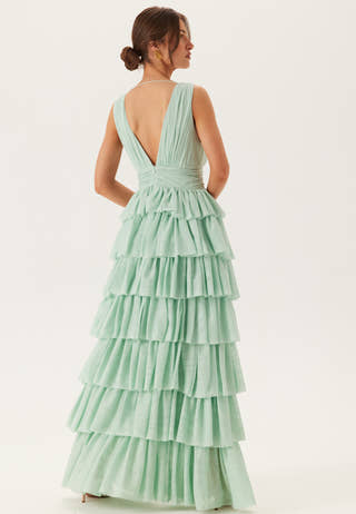 Tulle Frill Gown