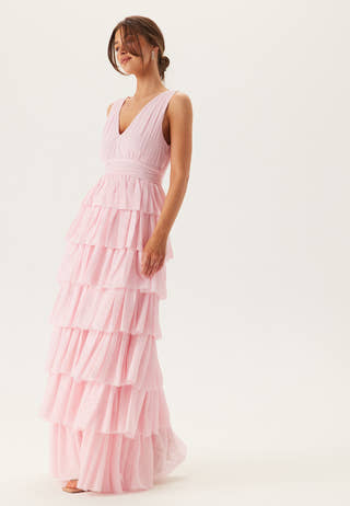 Tulle Frill Gown