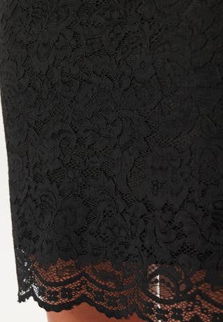 V-neck short lace Dress
