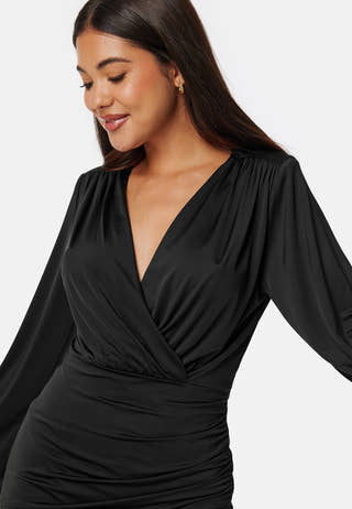 Wrap Soft Short Dress