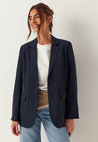 Oversized L/S blazer