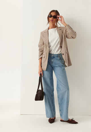 Oversized L/S blazer