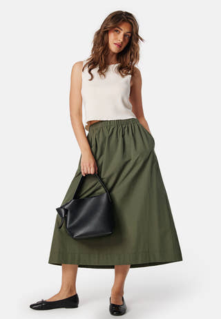 Pocket Midi Skirt