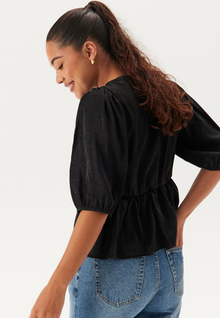 bubbleroom-round-neck-puff-sleeve-blouse-black_9