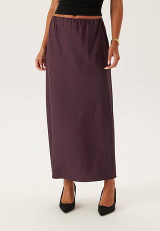 Satin Midaxi Skirt