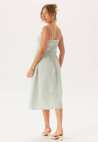 Seersucker Smock Dress