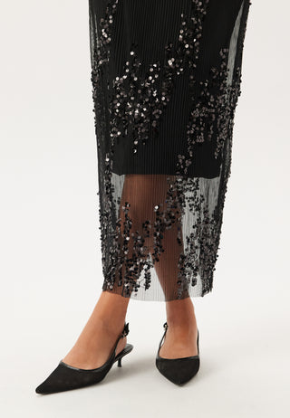 Sequin Mesh Skirt