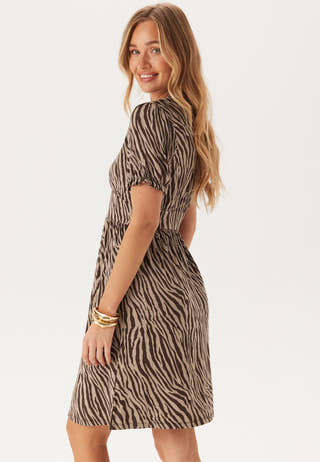 Soft Short Button Dress