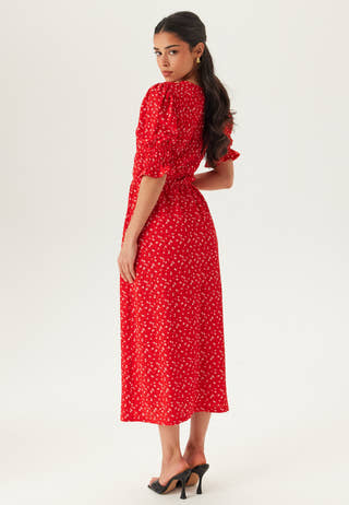 Short Sleeve Smock Dress