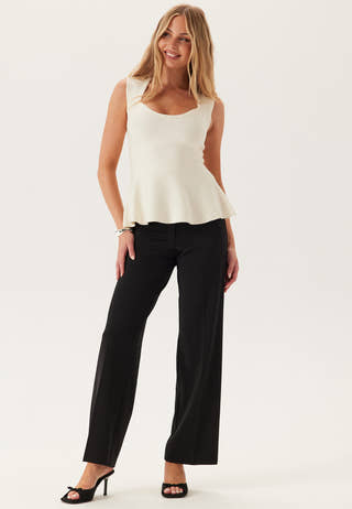 Soft Suit Wide Trousers