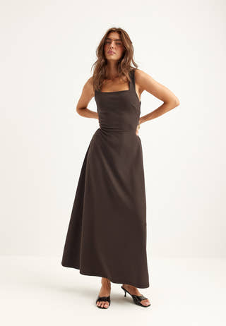 Square Neck Corset Dress
