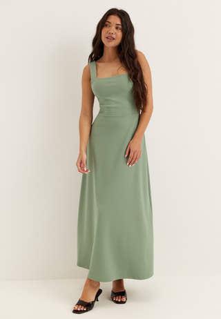 Square Neck Corset Dress