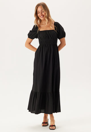Square Neck Cotton Maxi Dress