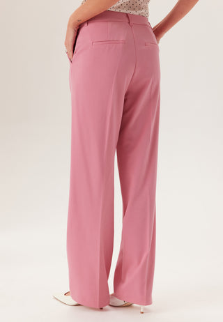 Straight High Waist Suit Trousers