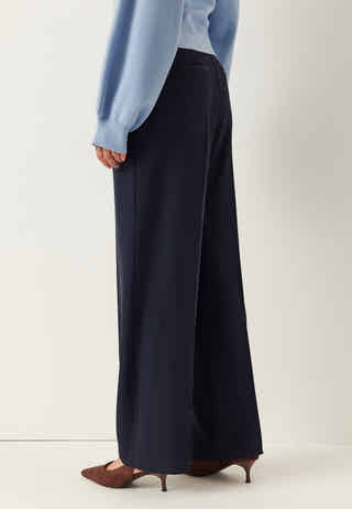 Straight Leg Trousers