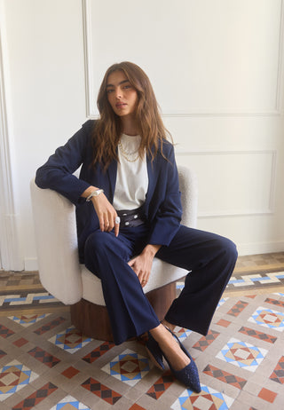 Straight Leg Trousers