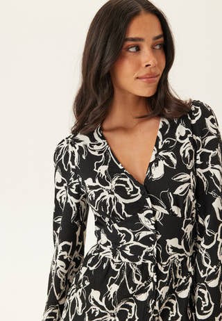 Structure Button Midi Dress