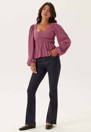 Structure Flounce Top