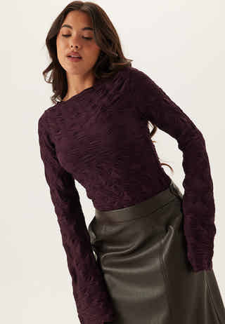 Structure Long Sleeve Top