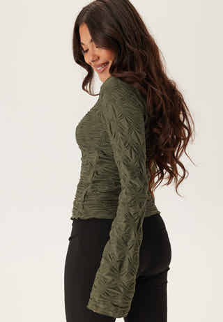 Structure Long Sleeve Top